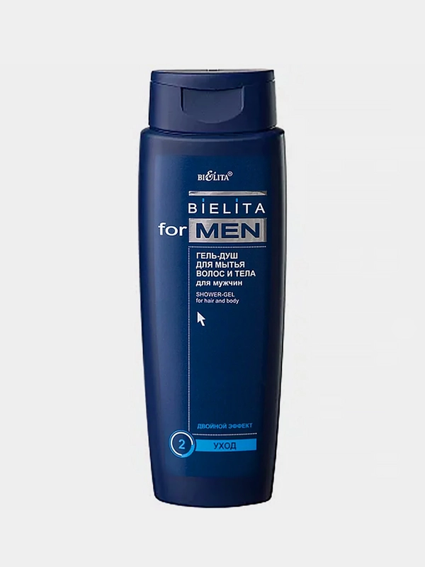 Гель-душ для мытья волос и тела Белита FOR MEN, 400 мл