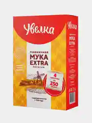 Мука Увелка пшеничная, сорт ЭКСТРА, 1кг
