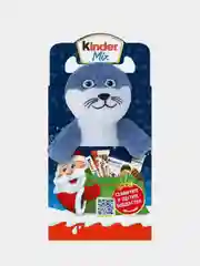 Шоколадный набор с мягкой игрушкой Kinder Mix "Новогодний подарок", 137,5 г
