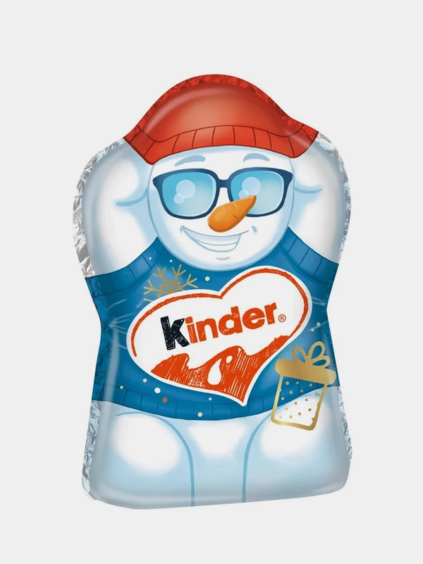 Фигурный молочный шоколад Kinder "Новый год", 35 г