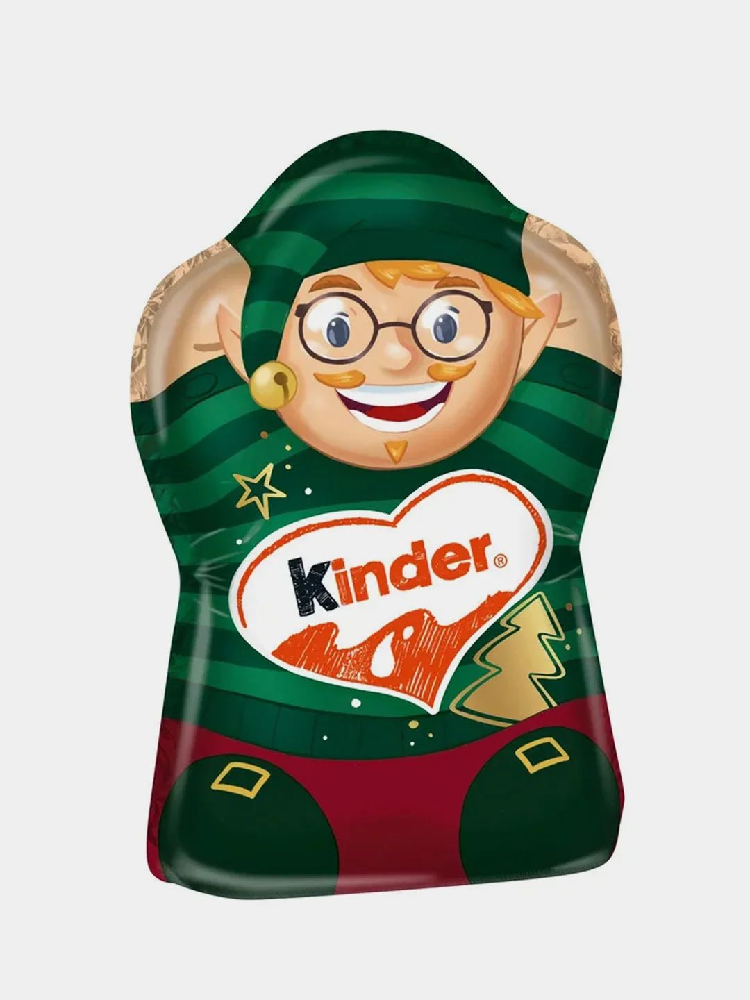 Фигурный молочный шоколад Kinder "Новый год", 35 г
