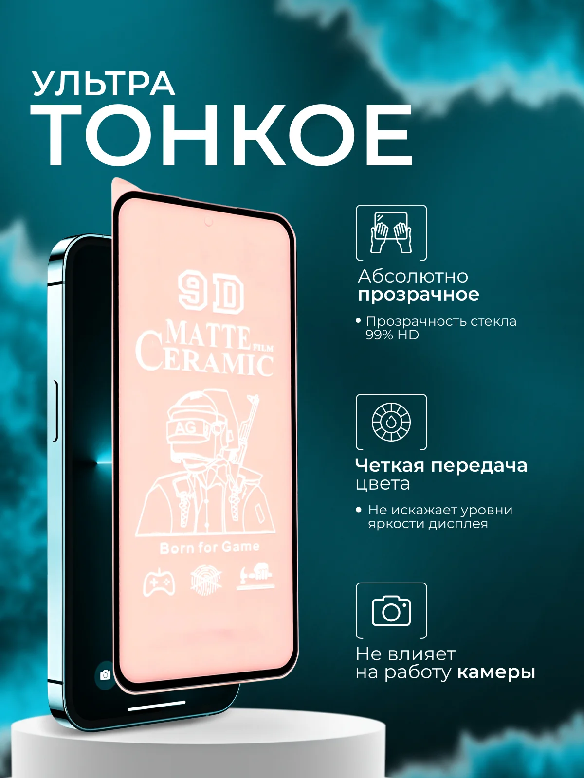 Защитная пленка на Samsung Galaxy A55, A35 (Самсунг галакси А55, А35), матовая