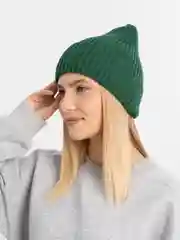 Зеленый шапка женская бини