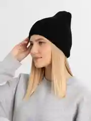 Черный шапка женская бини