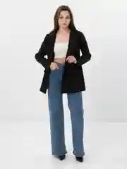 Черный пиджак классический женский