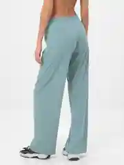 Мятный брюки женские, широкие