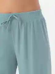 Мятный брюки женские, широкие