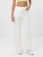 Белый брюки женские, палаццо