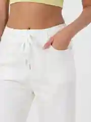 Белый брюки женские, палаццо