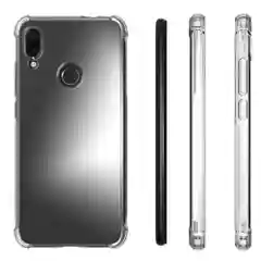 Чехол для Xiaomi Redmi Note 7, с усиленными углами, силиконовый, прозрачный