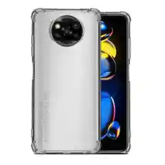 Чехол для Poco X3 / X3 Pro, с усиленными углами, силиконовый, прозрачный