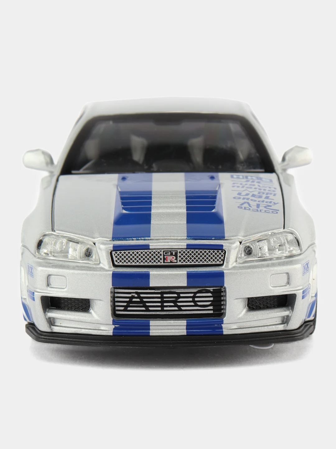 Белый nissan Skyline GTR34 M266 A4473
