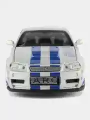 Белый nissan Skyline GTR34 M266 A4473