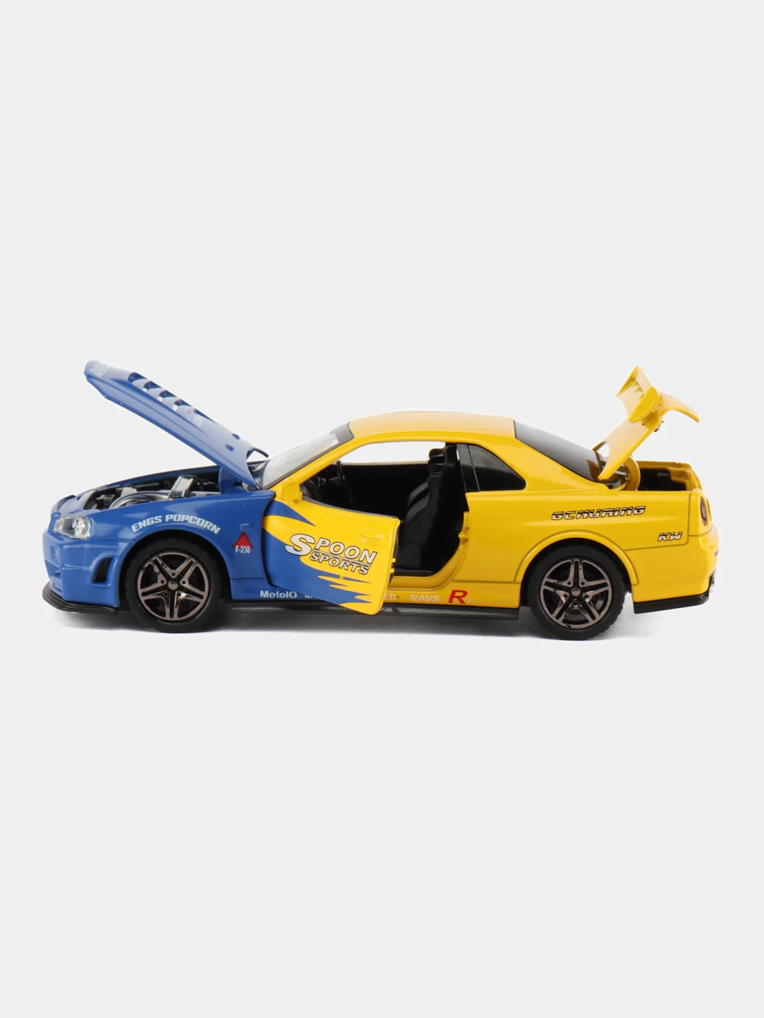Желтый nissan Skyline GTR34 M266 A4473