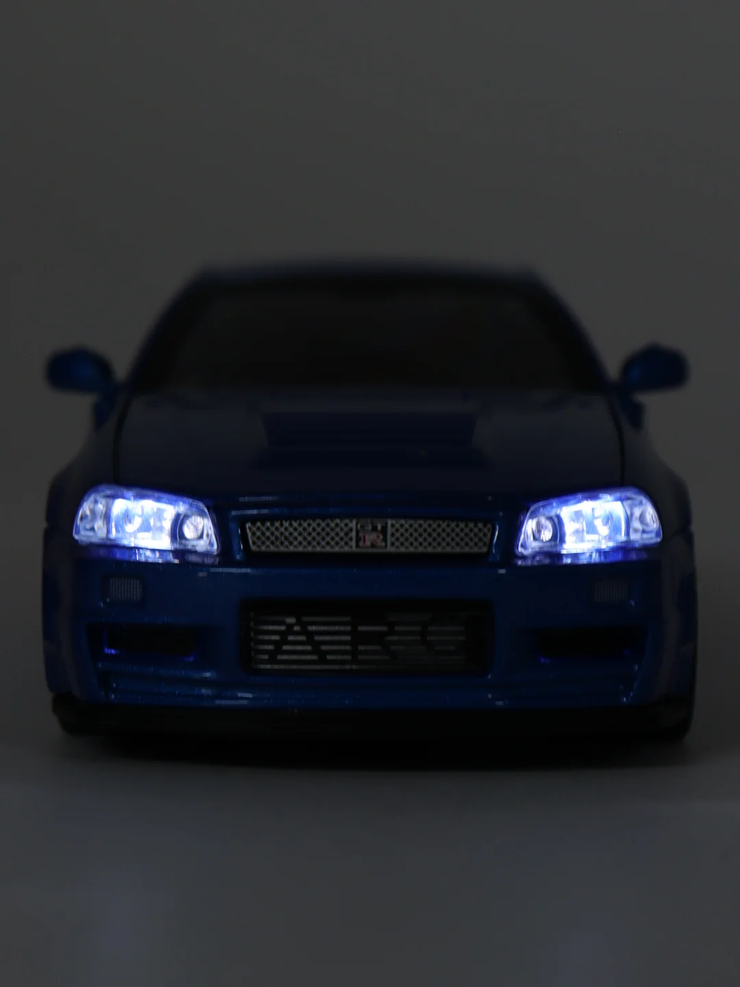 Синий nissan Skyline GTR34 M266 A4473