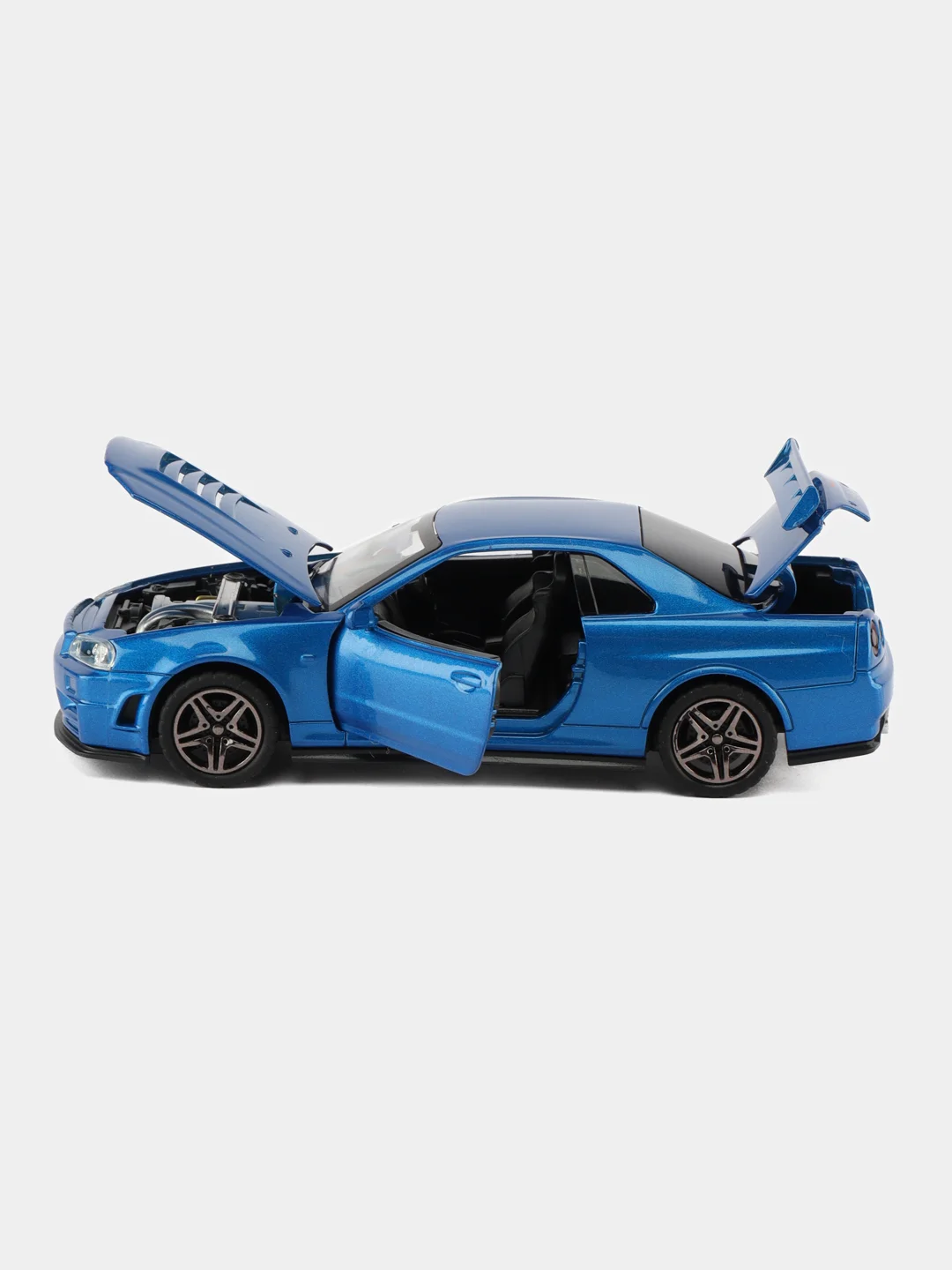 Синий nissan Skyline GTR34 M266 A4473