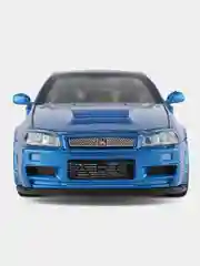 Синий nissan Skyline GTR34 M266 A4473