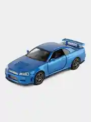 Синий nissan Skyline GTR34 M266 A4473
