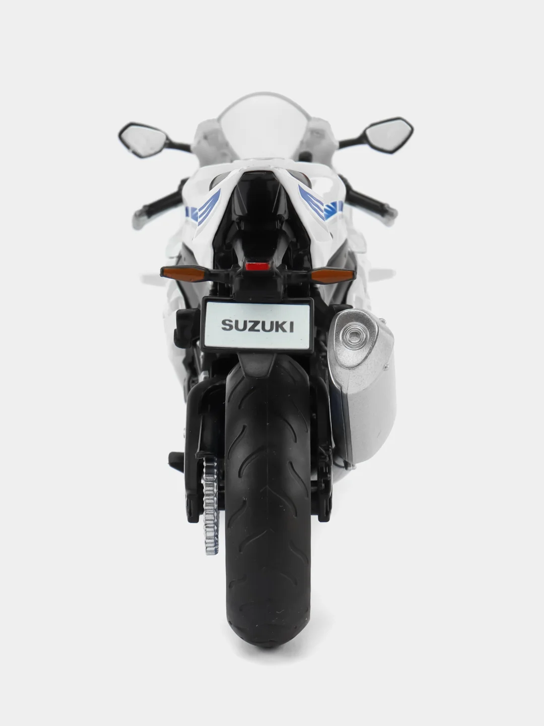Мотоцикл металл. 1:12 Suzuki GSX-R1000, белый, в/к 7,1 х 11,7 х 20,6 см JB1251605