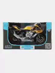 Мотоцикл металл. 1:12 Yamaha YZF-R1, желтый, в/к 7,1*11,7*20,6 см JB1251602