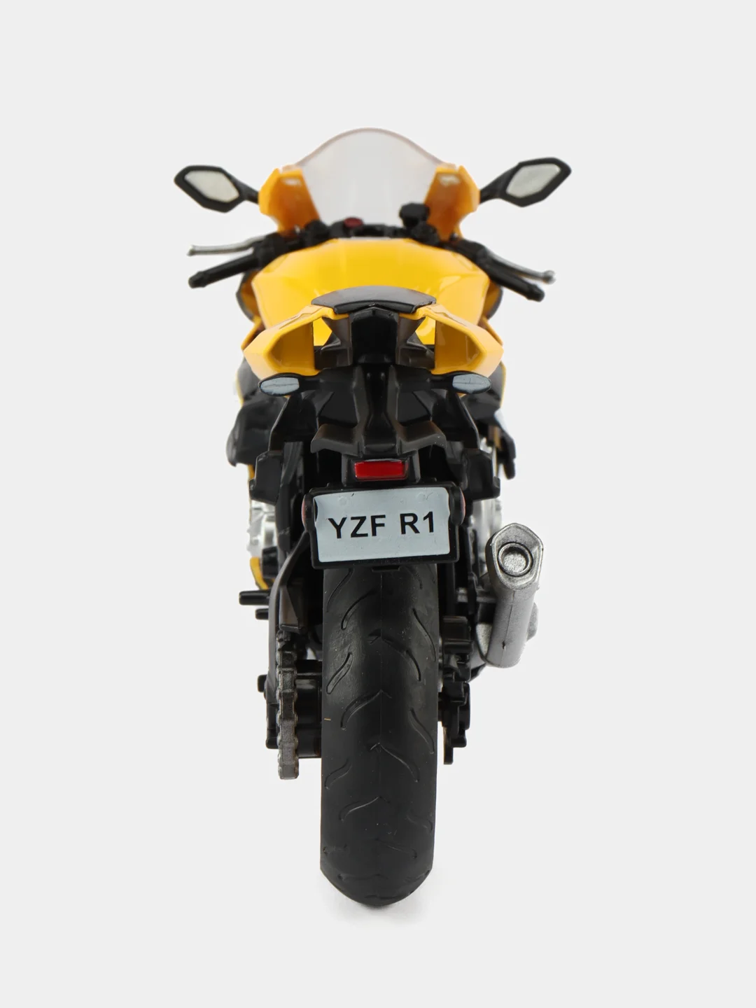 Мотоцикл металл. 1:12 Yamaha YZF-R1, желтый, в/к 7,1*11,7*20,6 см JB1251602