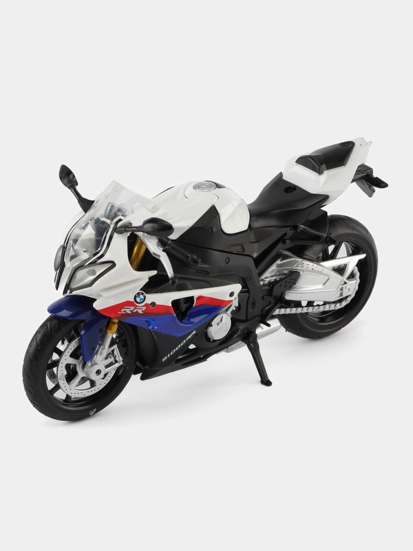 Мотоцикл металл. 1:12 BMW S1000RR, белый, в/к 7,1*11,7*20,6 см JB1251607