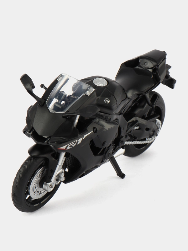 Мотоцикл металл. 1:18 Yamaha YZF-R1, черный, в/к 9,2 х 4,5 х 14 см JB1251601
