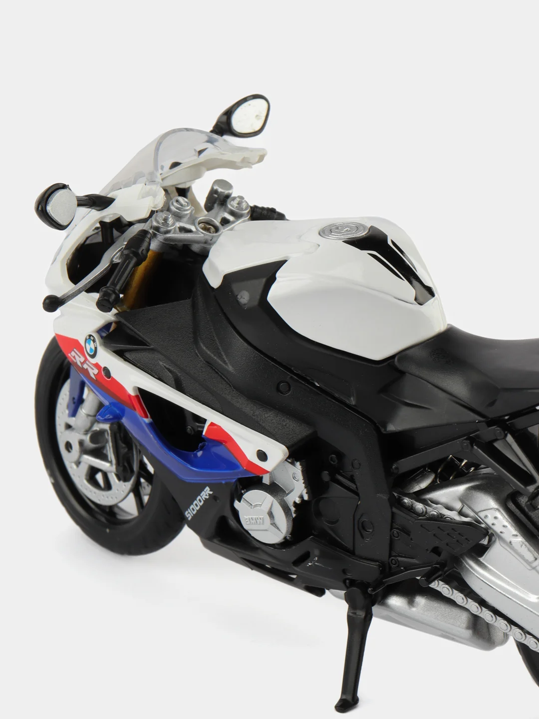 Мотоцикл металл. 1:12 BMW S1000RR, белый, в/к 7,1*11,7*20,6 см JB1251607