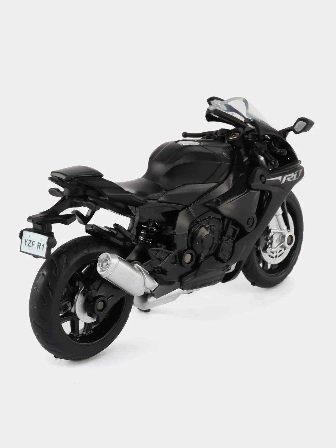 Мотоцикл металл. 1:18 Yamaha YZF-R1, черный, в/к 9,2 х 4,5 х 14 см JB1251601