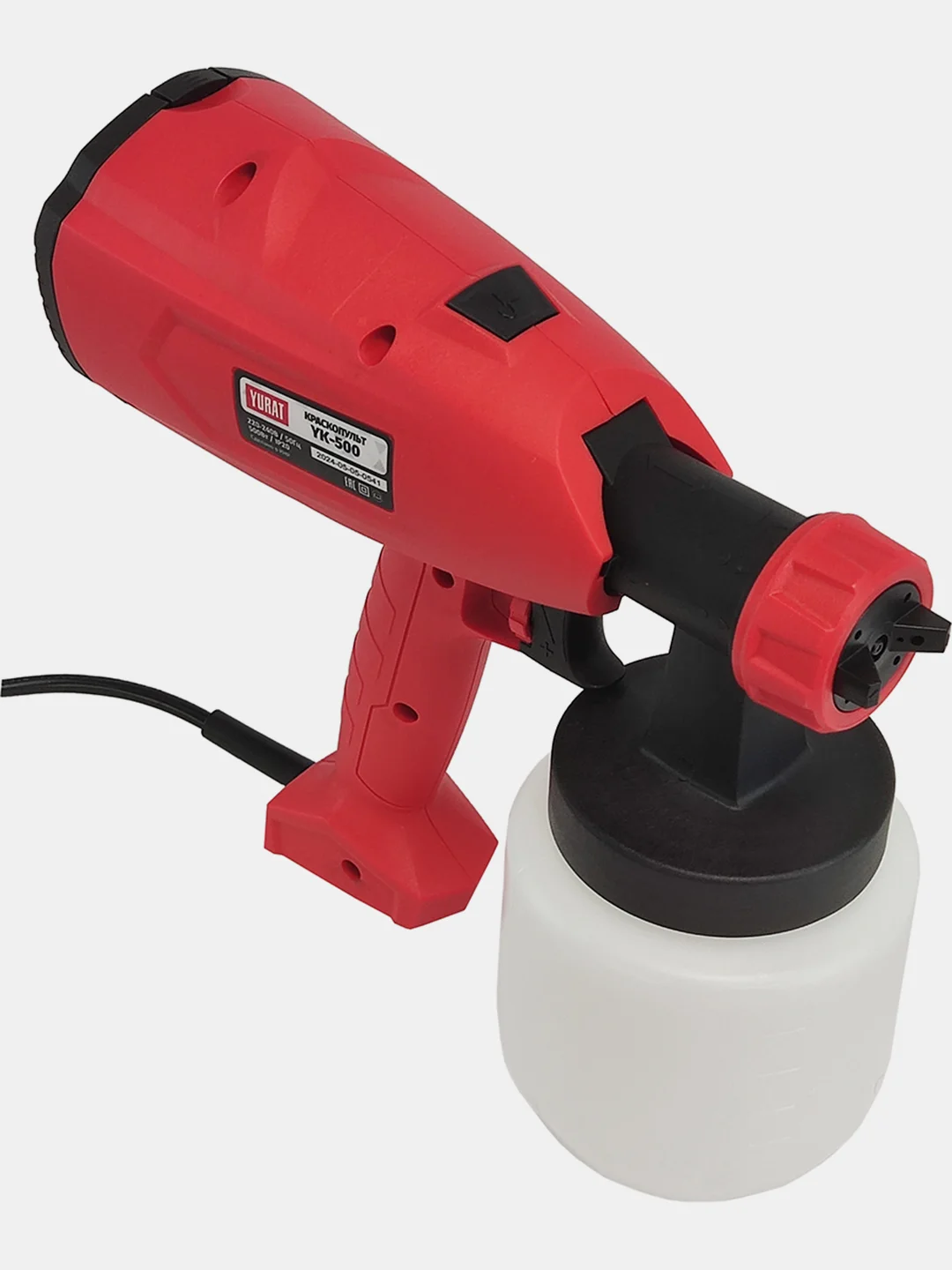 Краскопульт ручной электрический YURAT YK-500