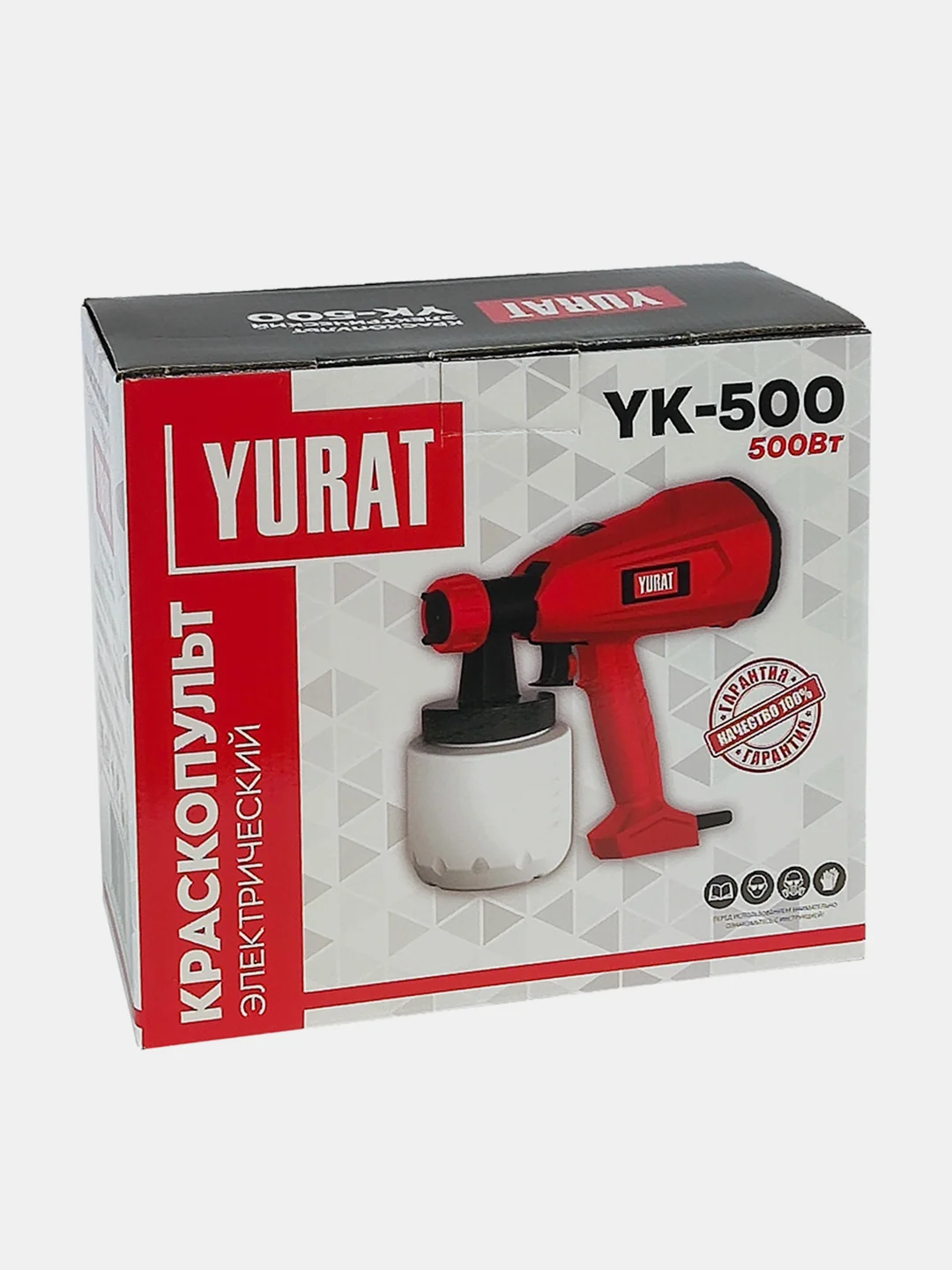 Краскопульт ручной электрический YURAT YK-500