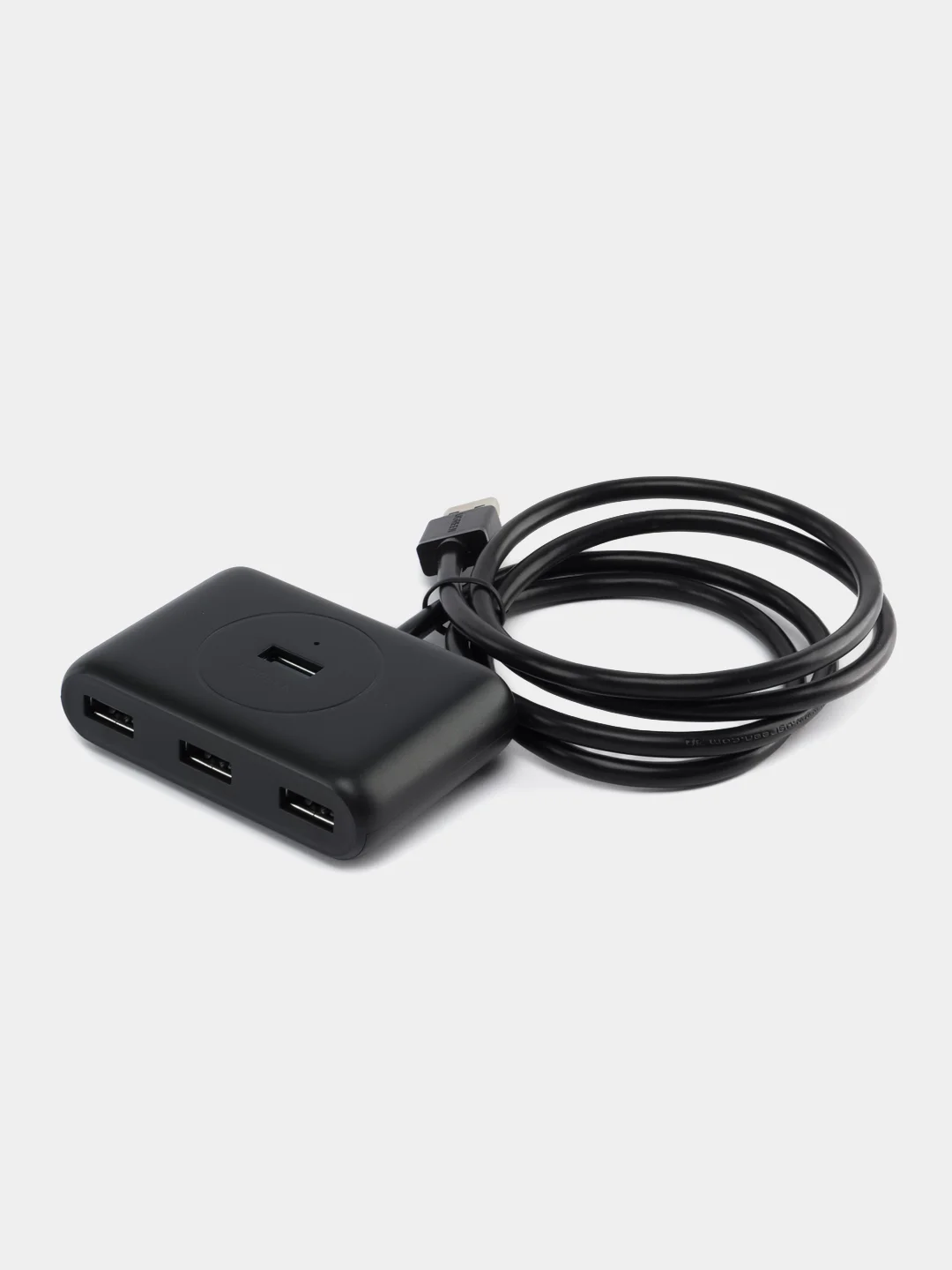 Хаб USB-A 4 в 1 UGREEN CR113, 4xUSB-A 3.0, доп. питание USB-C, кабель 1 м, 20291