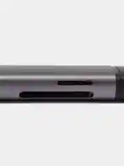 Картридер Micro SD/TF UGREEN USB-A 3.0 + USB-C 3.1 Gen1, 5Gbps, цвет серый космос, 50706