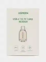 Кардридер Ugreen USB C 3.1 для карт памяти SD/TF, 80124