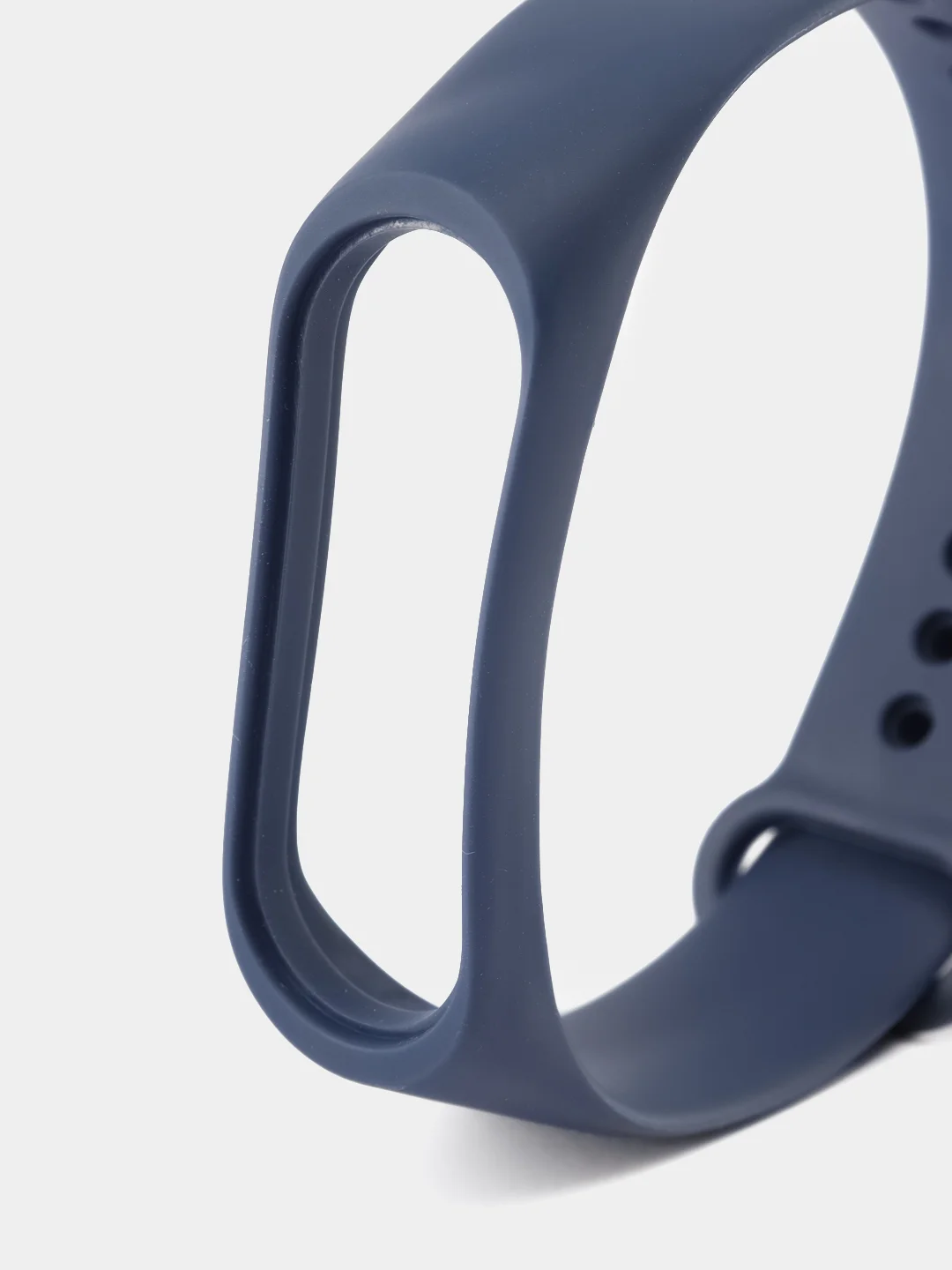Темно-синий силиконовый ремешок Xiaomi Mi Band 3/4 (Фитнес-браслет)