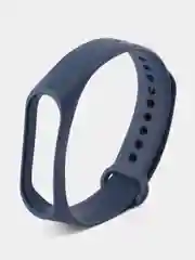Темно-синий силиконовый ремешок Xiaomi Mi Band 3/4 (Фитнес-браслет)
