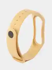 Бронзовый силиконовый ремешок Xiaomi Mi Band 3/4 (Фитнес-браслет)