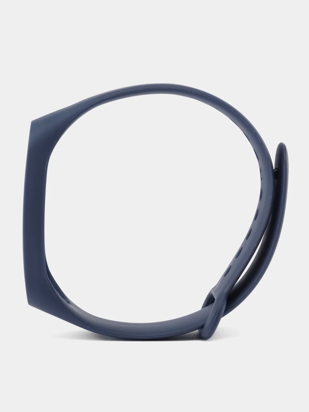 Темно-синий силиконовый ремешок Xiaomi Mi Band 3/4 (Фитнес-браслет)