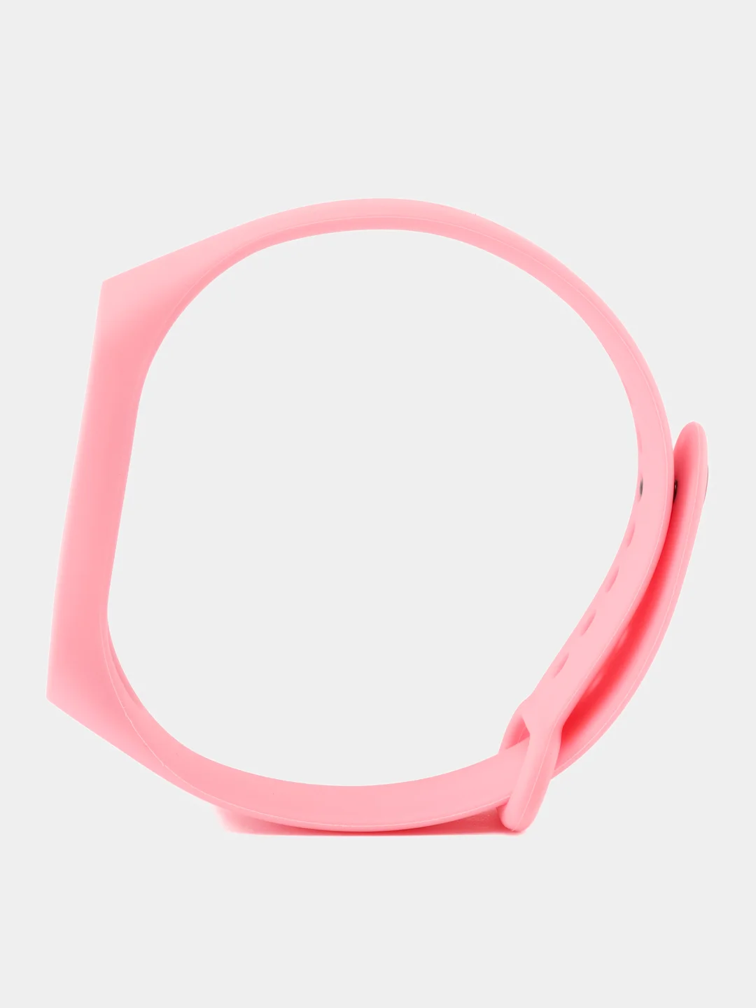 Розовый силиконовый ремешок Xiaomi Mi Band 3/4 (Фитнес-браслет)
