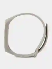 Серый силиконовый ремешок Xiaomi Mi Band 3/4 (Фитнес-браслет)