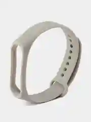 Серый силиконовый ремешок Xiaomi Mi Band 3/4 (Фитнес-браслет)