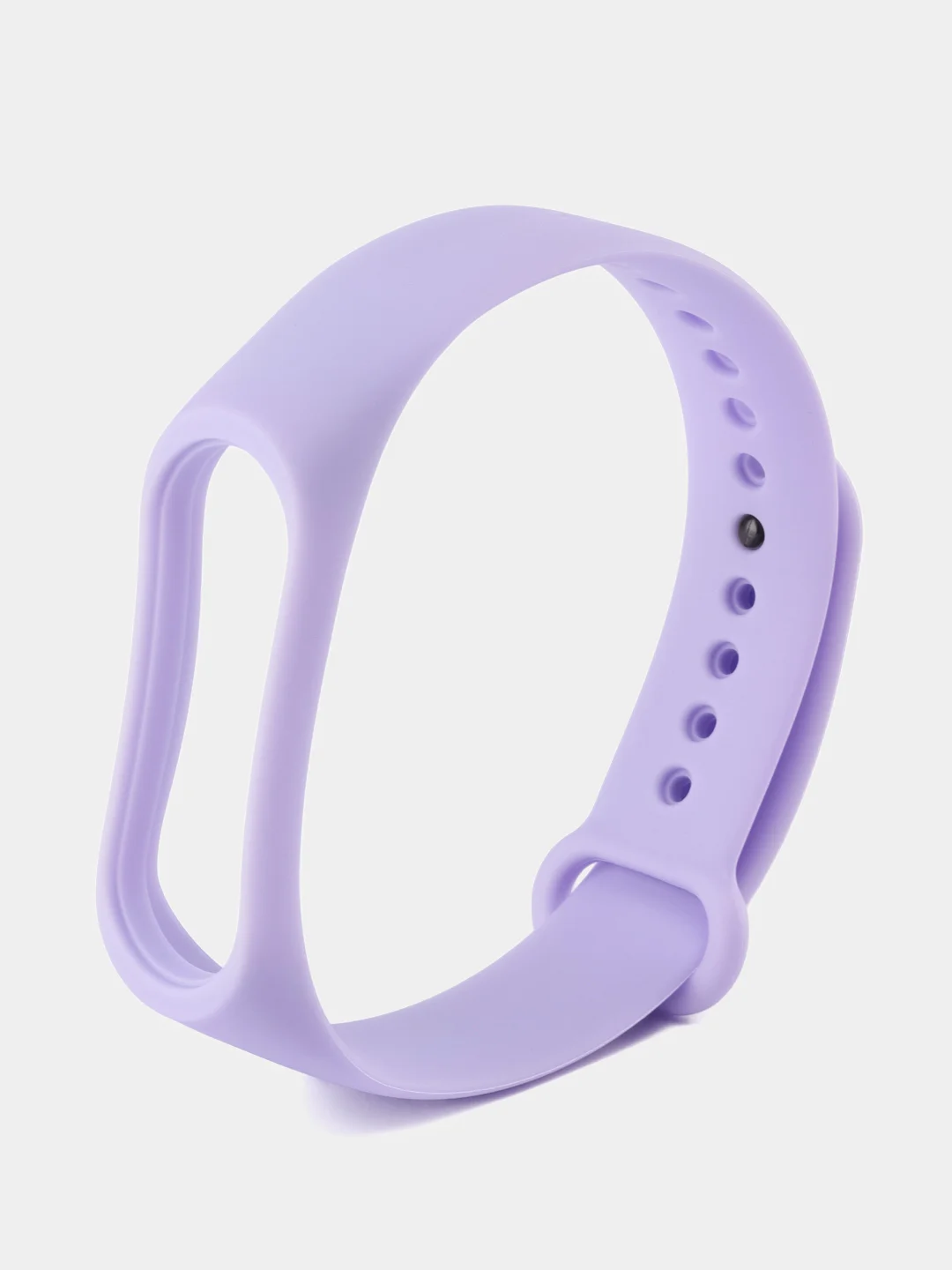 Лавандовый силиконовый ремешок Xiaomi Mi Band 3/4 (Фитнес-браслет)
