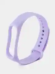 Лавандовый силиконовый ремешок Xiaomi Mi Band 3/4 (Фитнес-браслет)