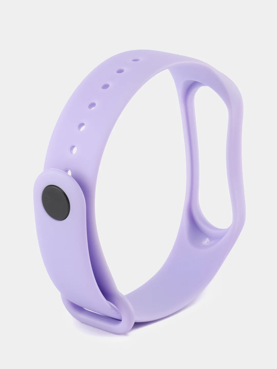 Лавандовый силиконовый ремешок Xiaomi Mi Band 3/4 (Фитнес-браслет)