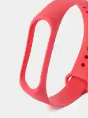 Коралловый силиконовый ремешок Xiaomi Mi Band 3/4 (Фитнес-браслет)