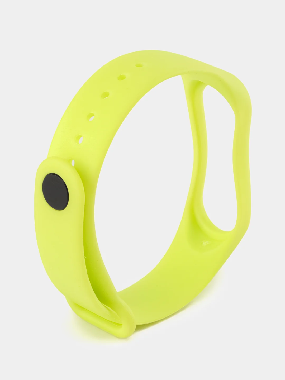 Лимонный силиконовый ремешок Xiaomi Mi Band 3/4 (Фитнес-браслет)
