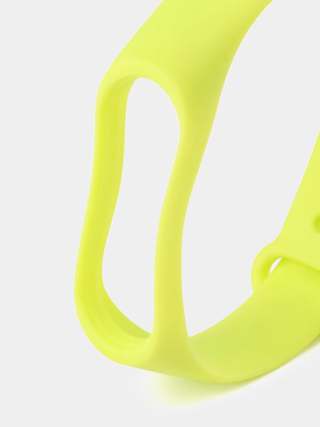 Лимонный силиконовый ремешок Xiaomi Mi Band 3/4 (Фитнес-браслет)