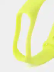 Лимонный силиконовый ремешок Xiaomi Mi Band 3/4 (Фитнес-браслет)