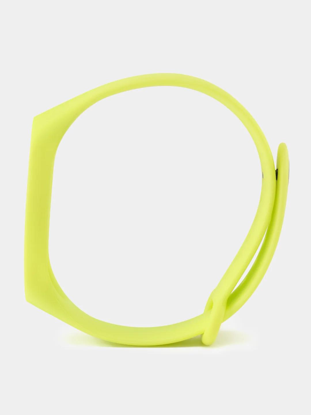 Лимонный силиконовый ремешок Xiaomi Mi Band 3/4 (Фитнес-браслет)