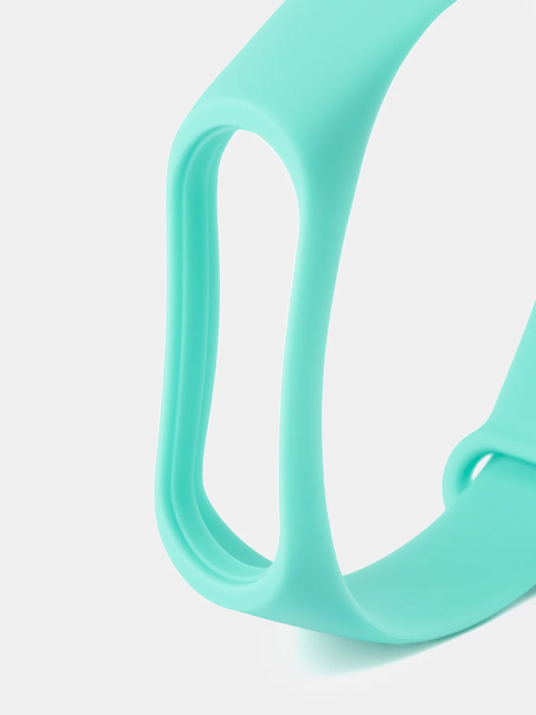 Бирюзовый силиконовый ремешок Xiaomi Mi Band 3/4 (Фитнес-браслет)